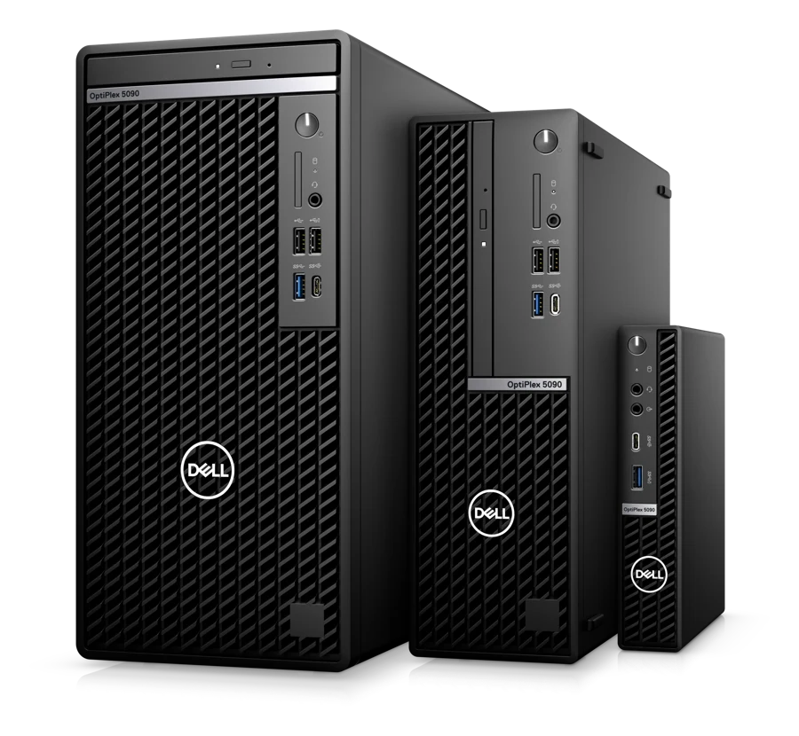 Dell OptiPlex 5090 Tower — model or manufacturer family photograph