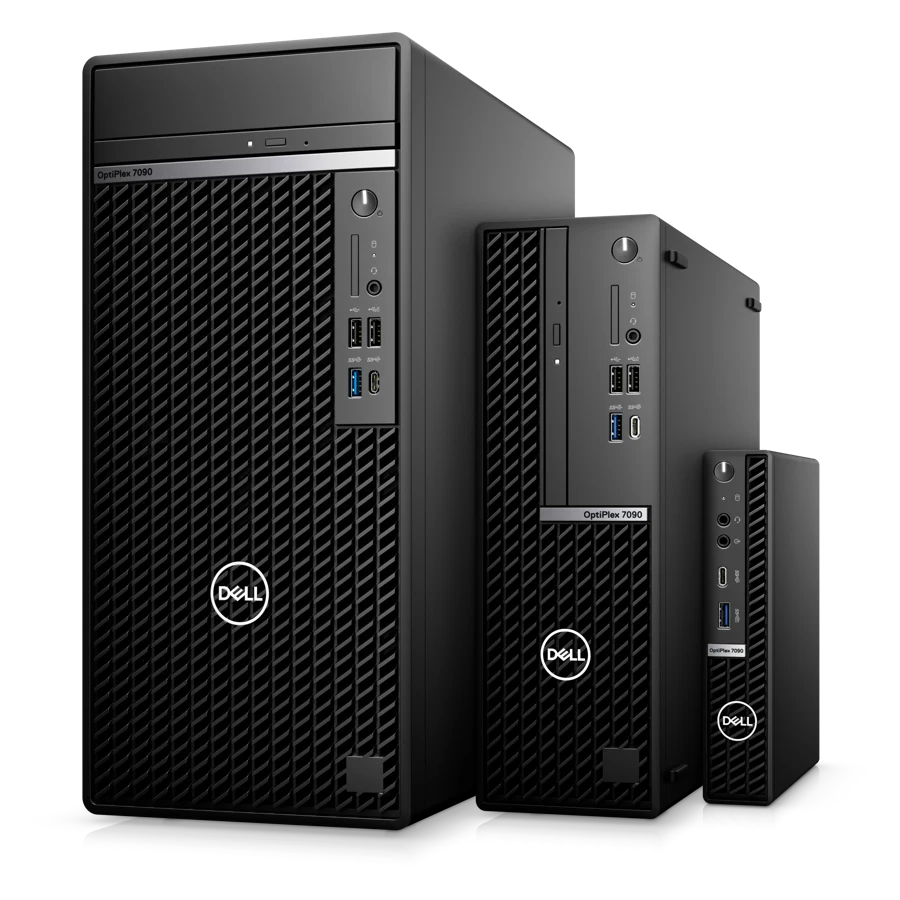 Dell OptiPlex 7090 Tower — model or manufacturer family photograph